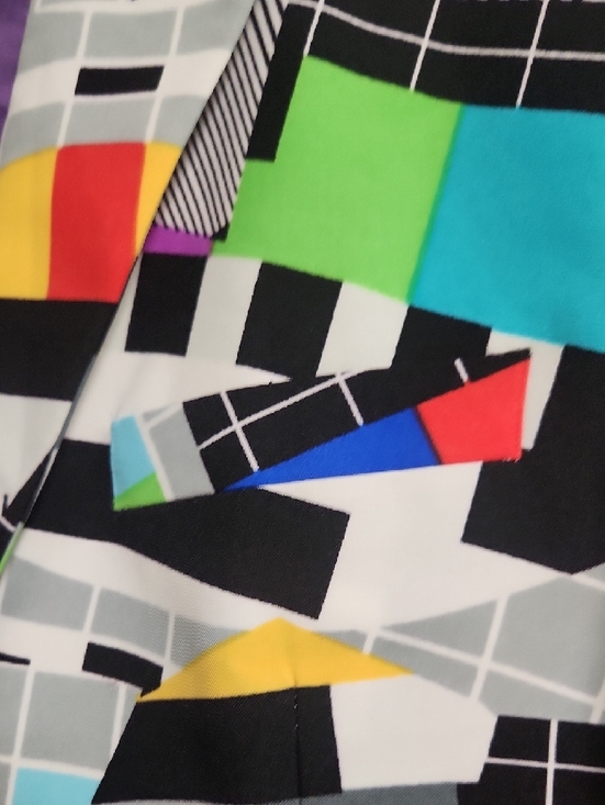 OppoSuits "Testival" Retro TV Pattern Blazer - Sz 50.  #G12 - Picture 15 of 16
